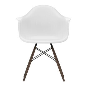 Vitra - Eames Plastic Armchair DAW RE donker esdoorn