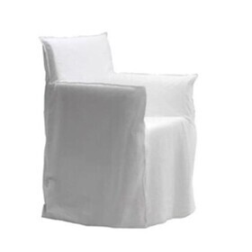 Gervasoni - Chaise avec accoudoirs Ghost 25