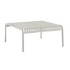HAY Palissade Outdoor-Tisch in Grau, modernes Design, langlebiges Metall, wetterfest, für Garten und Terrasse. - Palissade Gartenbeistelltisch