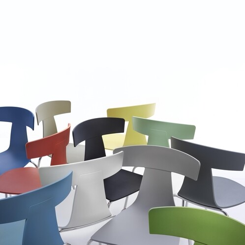 Plank - Remo Plastic Chair Stuhl Gestell verzinkt