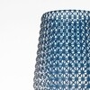 Kartell - Kabuki - Lampadaire LED H:165cm - bleu glace/transparent/avec gradateur
