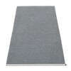 pappelina - Mono Rug 85x160cm - granit - grey/woven/stitched edge/for indoor & outdoor use