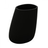 Vondom - Stones 2 - Jardinière/pot de fleurs - noir/brillant