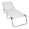 Jan Kurtz - Fiam Amigo Big Lounger - white/synthetic fabric/LxWxH 207x75x40cm/aluminium frame