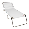 Jan Kurtz - Fiam Amigo Big Lounger - white/synthetic fabric/LxWxH 207x75x40cm/aluminium frame