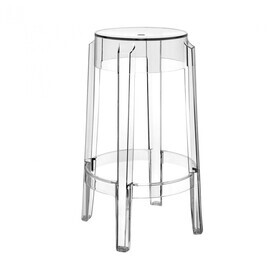 Kartell - Charles Ghost Stool 65cm