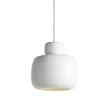 Woud - Stone - Pendellamp Ø16cm - wit/gelakt