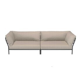 HOUE - Level 2 Loungeset 4 Gestell dunkelgrau