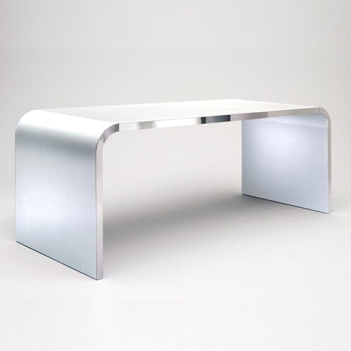 Mueller M10 Modern Metal Desk, Dining