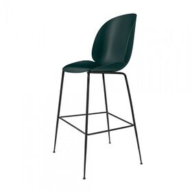Gubi - Beetle Bar Chair Black Base 118cm