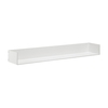 e15 - e15 Profil Wandregal SH06 - signalweiß/LxBxH 151.2x26x16cm/mit 2 Seitenteilen