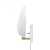 Gubi - Gubi Cobra - Wandlamp - wit/mat/Ø 16,8cm/H: 33,3cm