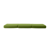 Softline - Bingo Folding Mattress / Side Table - light green/fabrics felt 855/LxWxH 195x65x36cm/with small table