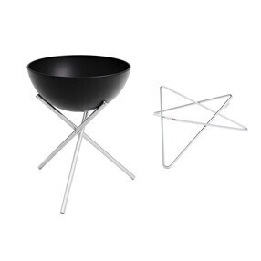 höfats - Bowl 70 vuurstel flex met stervormige voet en driepoot