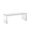 Kartell - Invisible Side Table - crystal clear/transparent/LxWxH 120x40x40cm