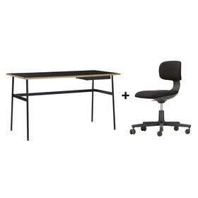 Vitra - Spécial Table de bureau Journal + Chaise de bureau Rookie