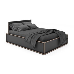 Müller Small Living - Spaze Doppelbett mit hohem Kopfteil 160x200cm