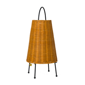 Ferm Living - Porti LED rotan batterij tafellamp
