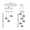 Foscarini - Multi Canopy - line drawing