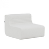 Softline - Loft Outdoor Sofa Mittelmodul - weiß/Stoff Tempo 273/BxHxT 88x63x88cm