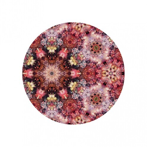 Moooi Carpets - Festival Inferno Carpet Ø250cm - magenta/black