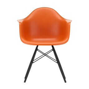 Vitra - Eames Plastic Armchair DAW RE Ahorn schwarz