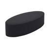 Softline - Bon-Bon Pouf L - anthrazit/Stoff Filz 610/BxHxT 120x33x50cm/Bezug abziehbar