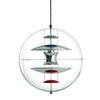 VerPan - VP Globe - Suspension - bleu/rouge/acrylique/Ø 40cm