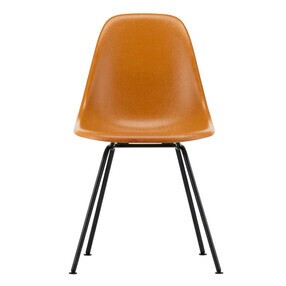 Vitra - Eames Fiberglass Side Chair DSX schwarz