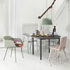 Muuto - Fiber Chair Armchair With Tube Base