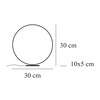 Catellani & Smith - Sorry Giotto 1 LED - Lampe de table - dessin au trait