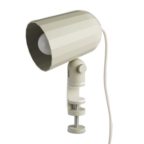 HAY - Noc Light LED Clip Spot Lamp - off white/10,2x14,1x25cm/warm white light colour