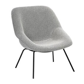 Richard Lampert - H 55 fauteuil onderstel zwart