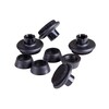 Vitra - Vitra Filzgleiter DAR/DSR/DKR - schwarz/4 Stück/für harte Böden