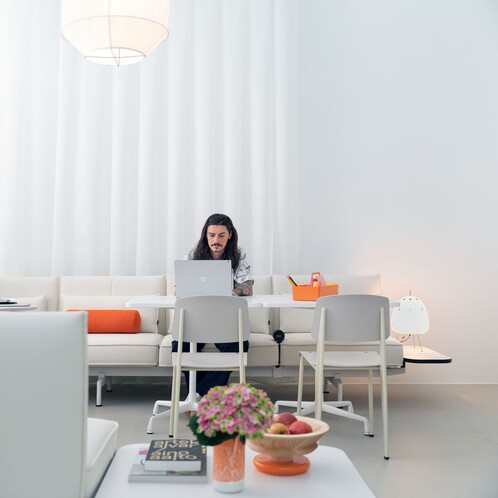 Lampe De Table AKARI 1AD D'Isamu Noguchi - Authentique, Neuve
