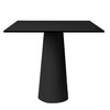 Moooi - Container Tisch quadratisch - schwarz/Laminat/70x70x70cm