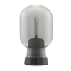 Normann Copenhagen - Amp Table Lamp - smoke/ black/H: 26cm Ø14cm/without bulb