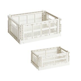 HAY - Colour Crate mand gerecycled S + M set van 2