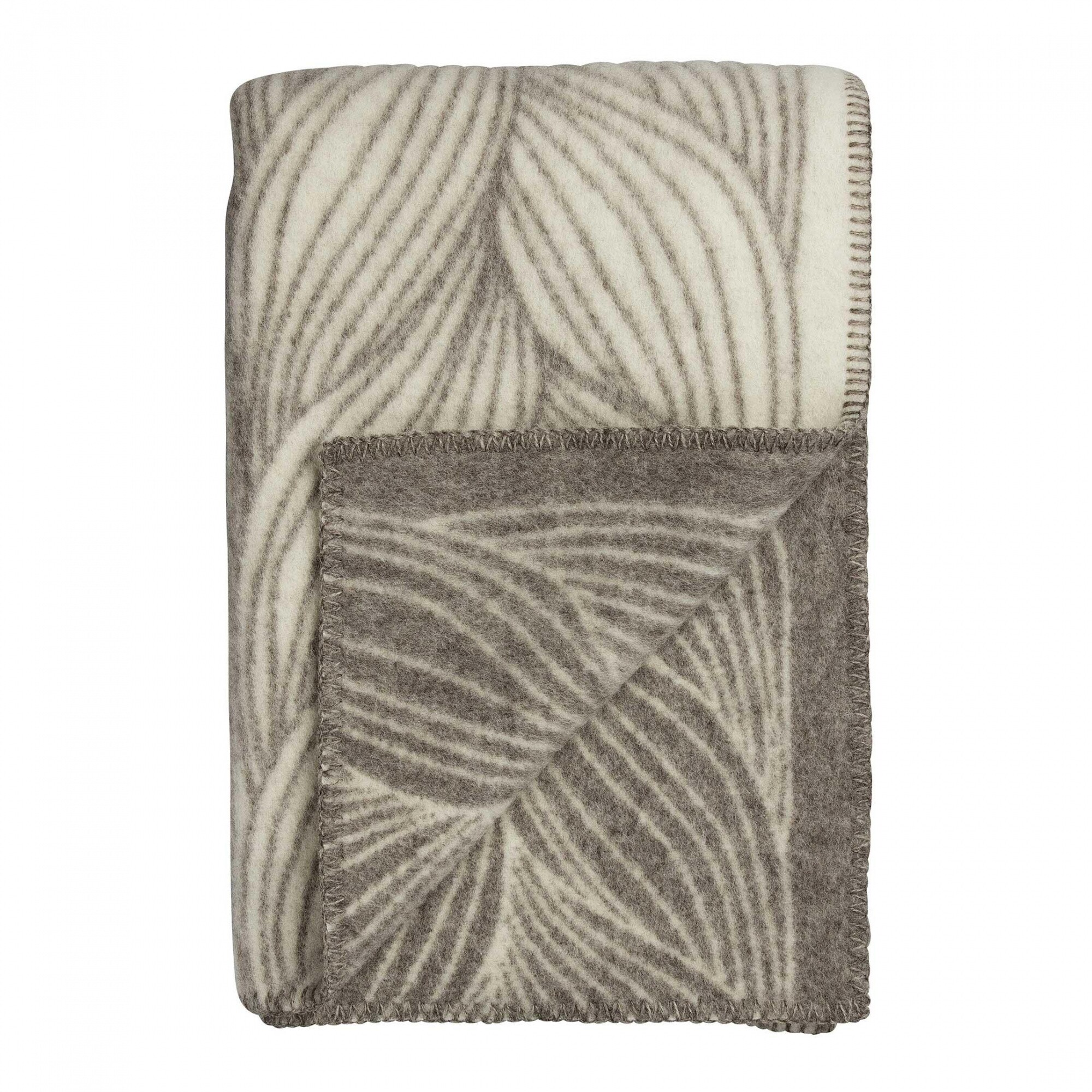 Roros Tweed 100% Norwegian Fine Wool Blanket Throw KATTEFOT  Design NEW 