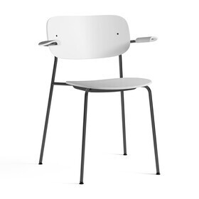 Audo - Chaise avec accoudoirs Co Dining Plastic