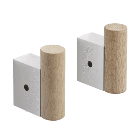 Muuto - Attach muur haak set van 2