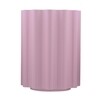 Kartell - Colonna - Pouf/Table d'appoint H:46cm - rose/H 46cm/ Ø 34,5cm