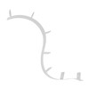 Kartell - Bookworm 7 wandrek - aluminium/mat
