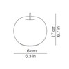 Kundalini - Kushi 16 mobile - Lampe de table - dessin au trait