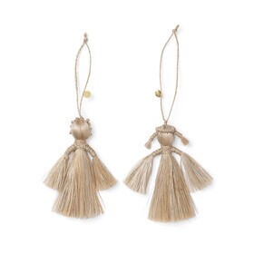Ferm Living - Wing Angels ornament set van 2
