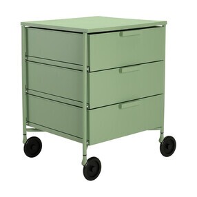 Kartell - Mobil 3 Container mit Rollen matt