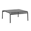 HAY Palissade Outdoor-Loungetisch aus pulverbeschichtetem Stahl in Anthrazit, modernes Design. - Palissade Gartenbeistelltisch