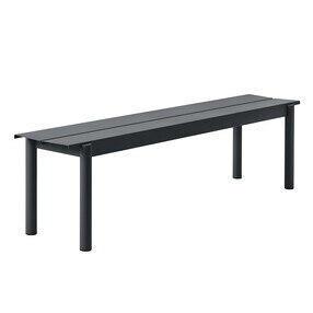 Muuto - Linear Steel Gartenbank 170cm