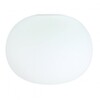 Flos - Glo Ball S2 Ersatzschirm - weiß/Glas/Schirm weiß/H 36cm/Ø 45cm