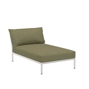 HOUE - Level 2 chaise Longue onderstel gedempt wit